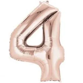 34" Rose Gold Balloon - Mylar # 4