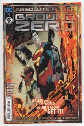 Absolute Power Ground Zero #1 (One Shot) A Dan Mora SIGNED Mark Waid (06/25/2024) Dc