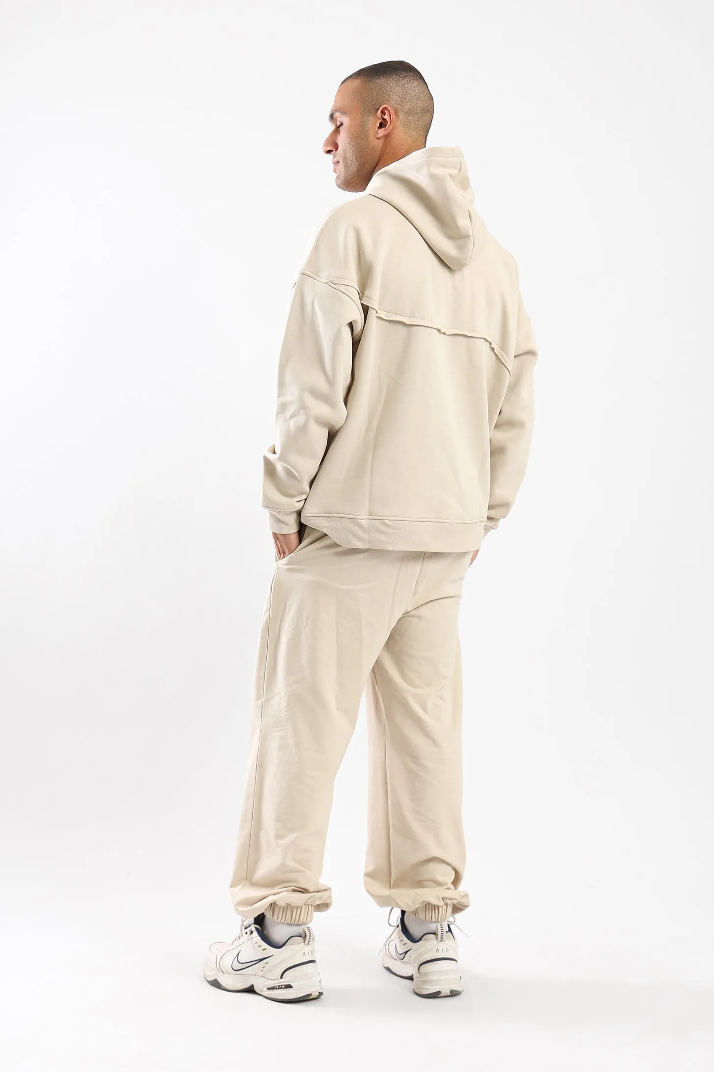 ALL DAY COMFORT JOGGERS - BEIGE