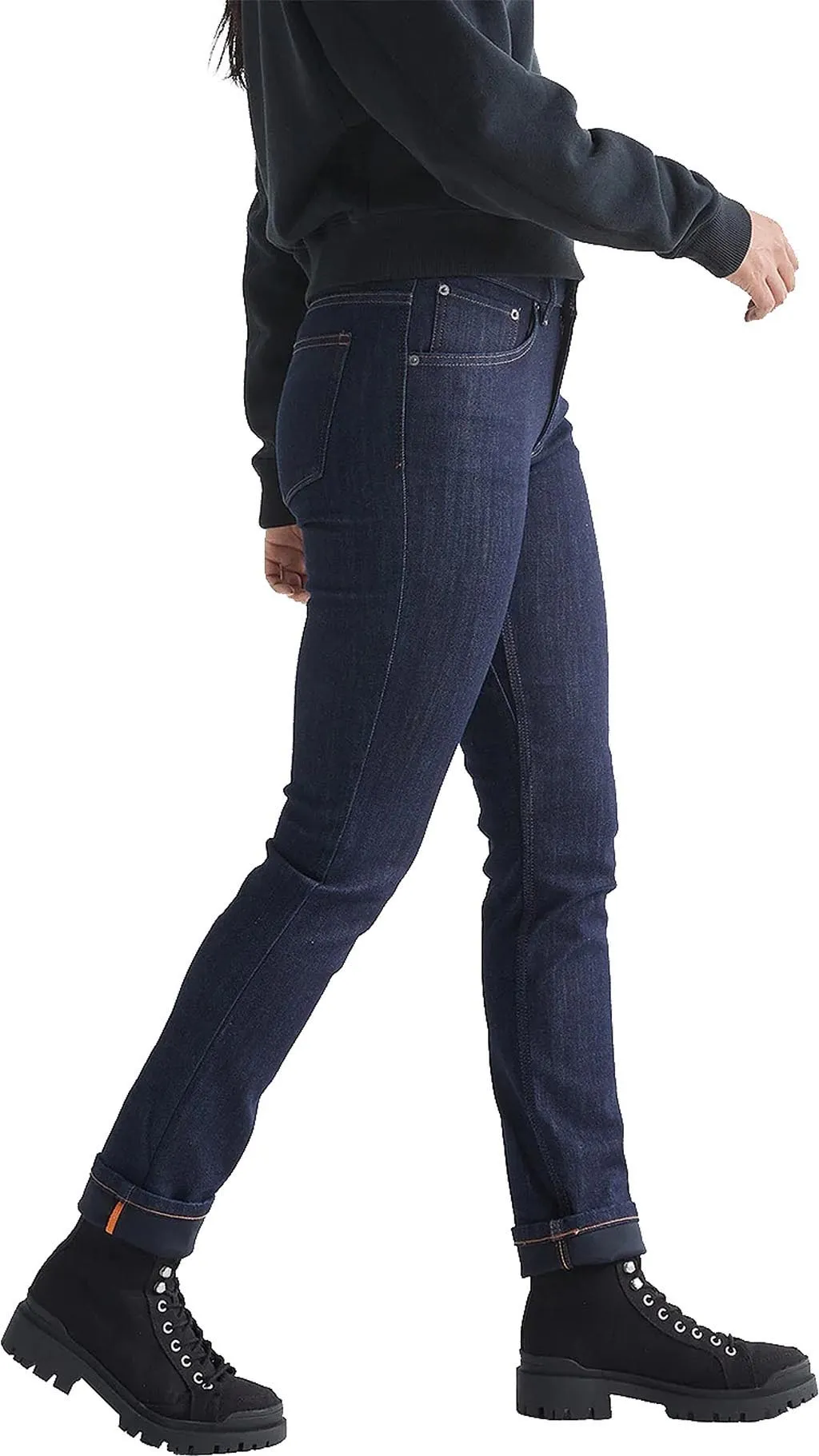 All-Weather Denim Slim Straight Jean - Women's|-|Jean droit ajusté en denim toutes saisons - Femme