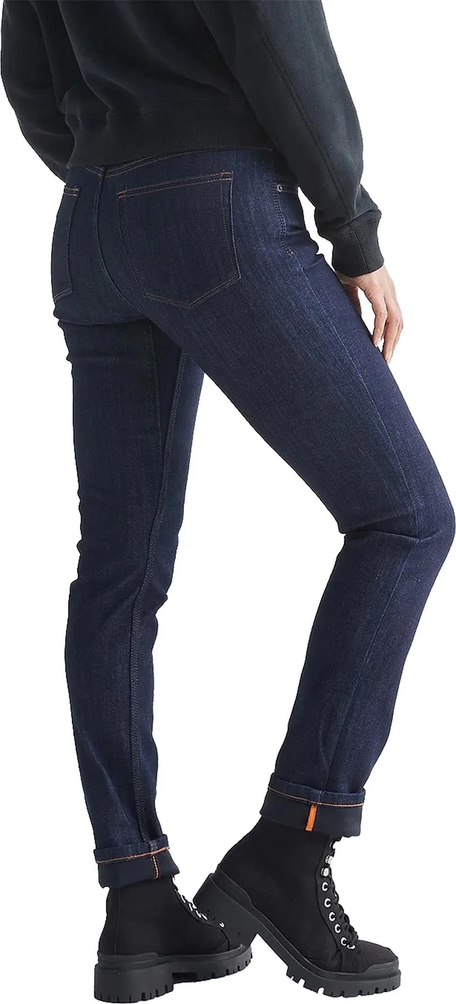 All-Weather Denim Slim Straight Jean - Women's|-|Jean droit ajusté en denim toutes saisons - Femme