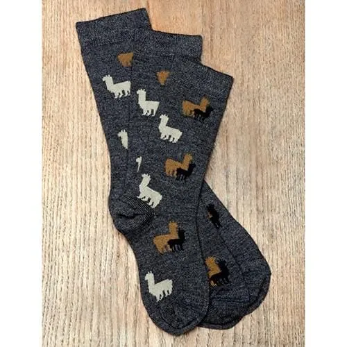 Alpaca Herd Fun Socks - Kids