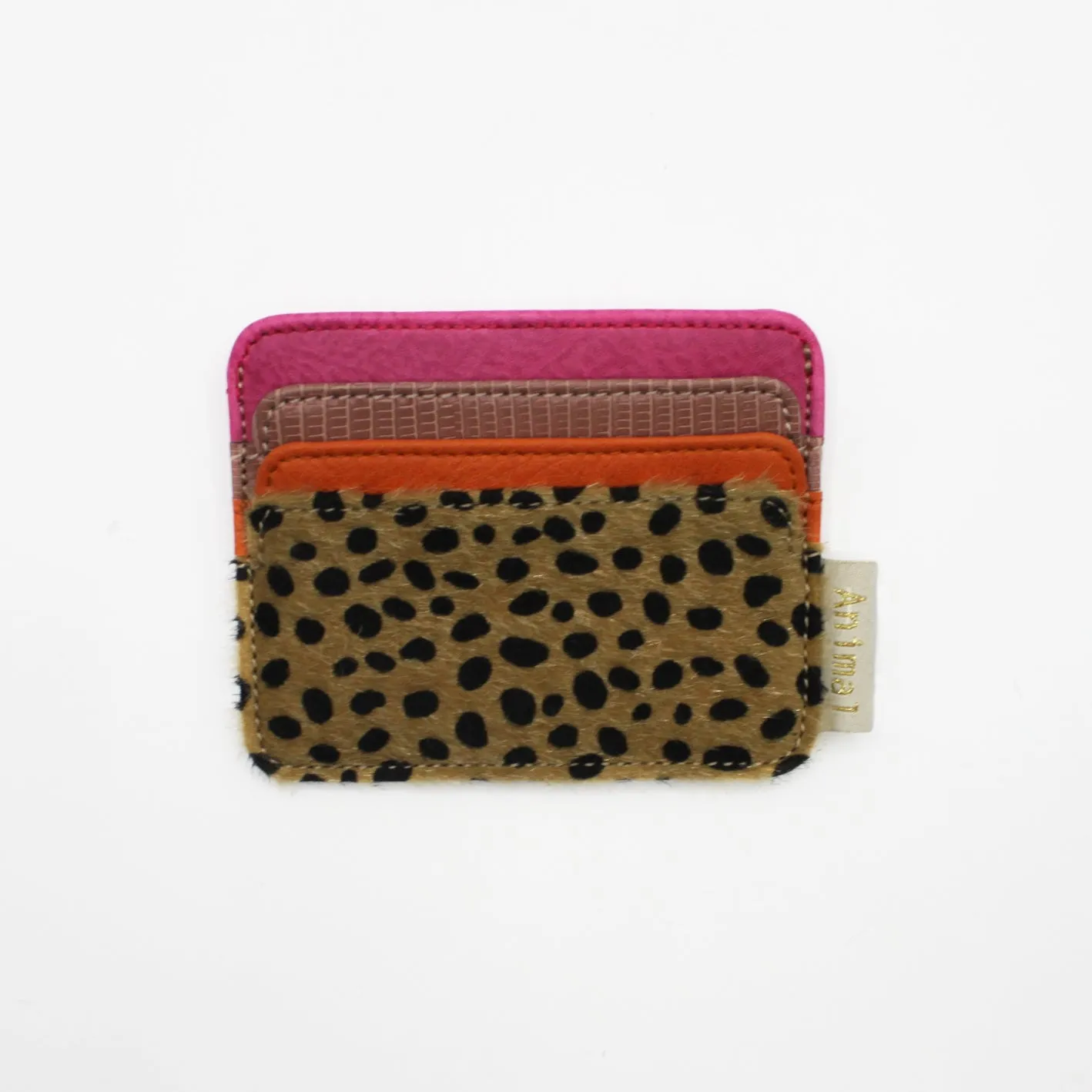 Animal Cheetah Card Holder