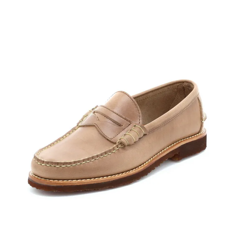 Beefroll Penny Loafers LH - Natural Chromexcel