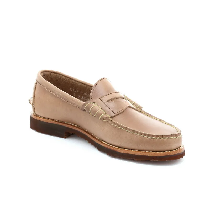 Beefroll Penny Loafers LH - Natural Chromexcel