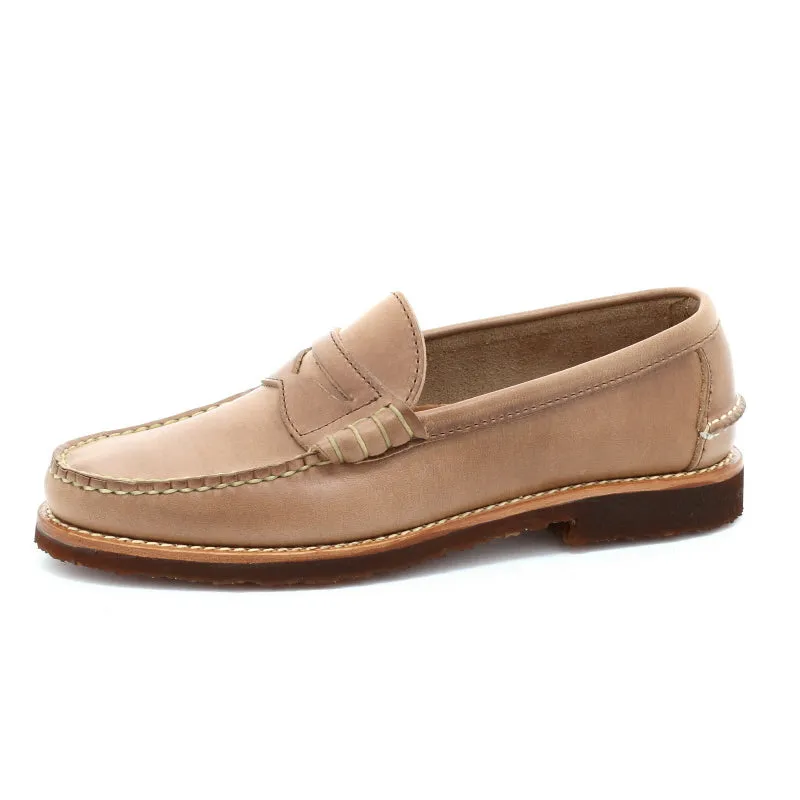 Beefroll Penny Loafers LH - Natural Chromexcel