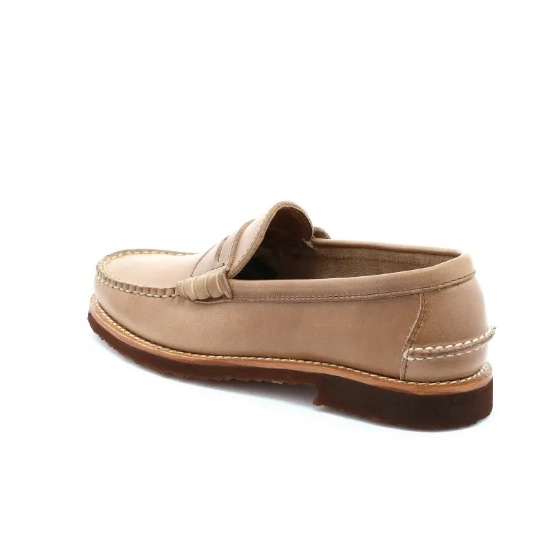 Beefroll Penny Loafers LH - Natural Chromexcel