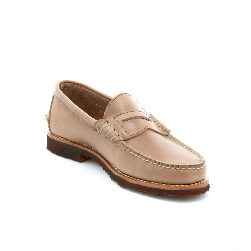 Beefroll Penny Loafers LH - Natural Chromexcel