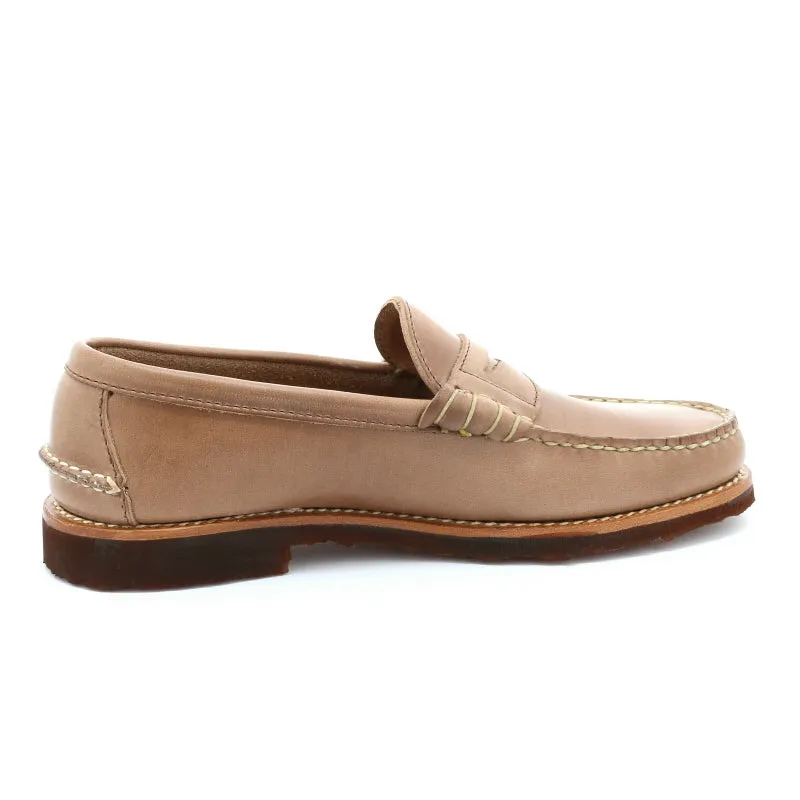 Beefroll Penny Loafers LH - Natural Chromexcel