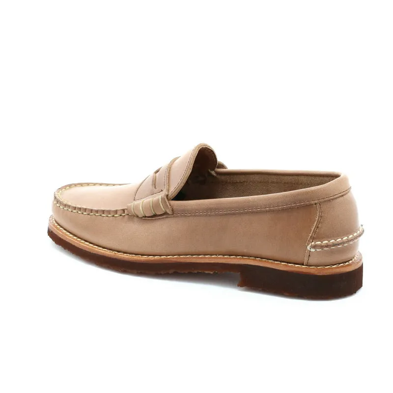 Beefroll Penny Loafers LH - Natural Chromexcel