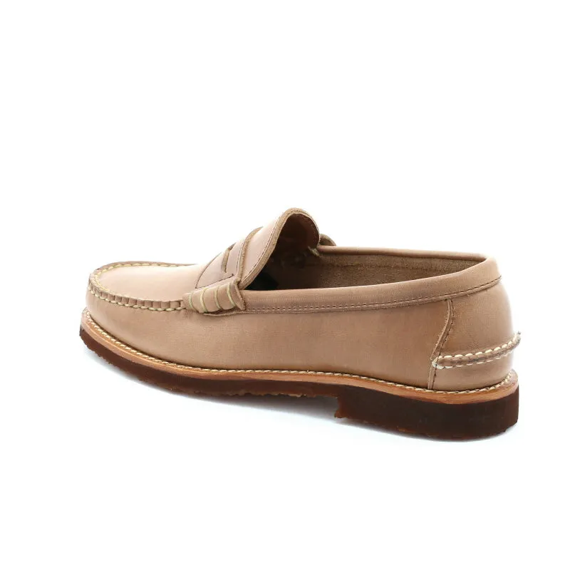 Beefroll Penny Loafers LH - Natural Chromexcel