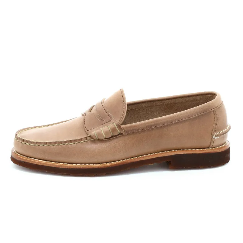 Beefroll Penny Loafers LH - Natural Chromexcel