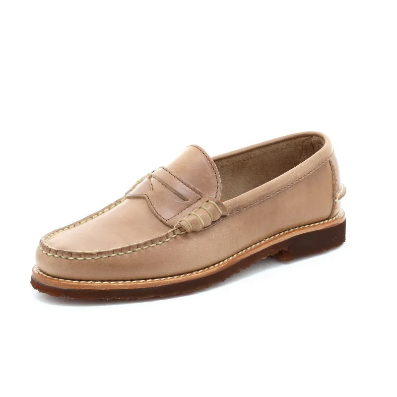 Beefroll Penny Loafers LH - Natural Chromexcel