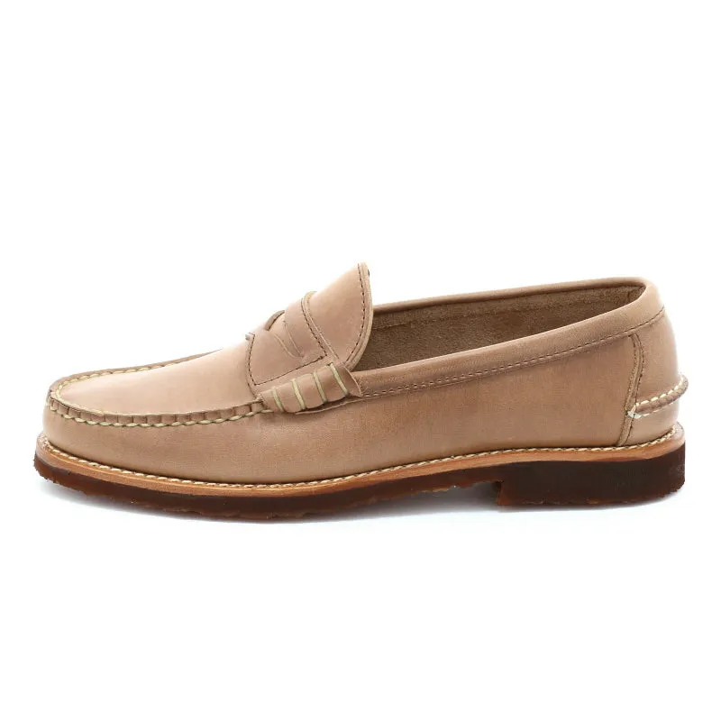 Beefroll Penny Loafers LH - Natural Chromexcel