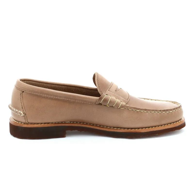 Beefroll Penny Loafers LH - Natural Chromexcel