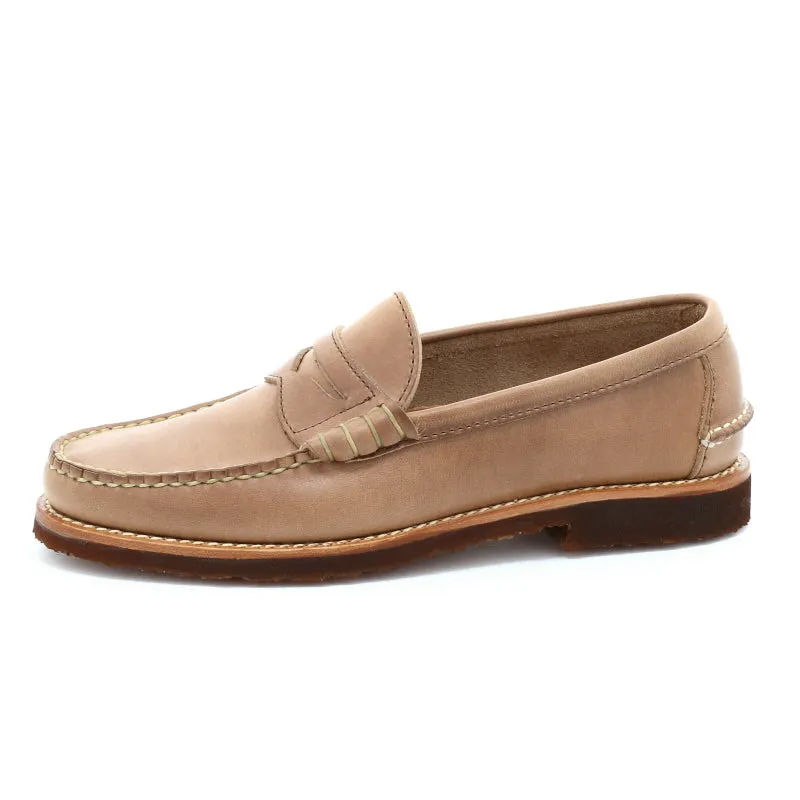 Beefroll Penny Loafers LH - Natural Chromexcel