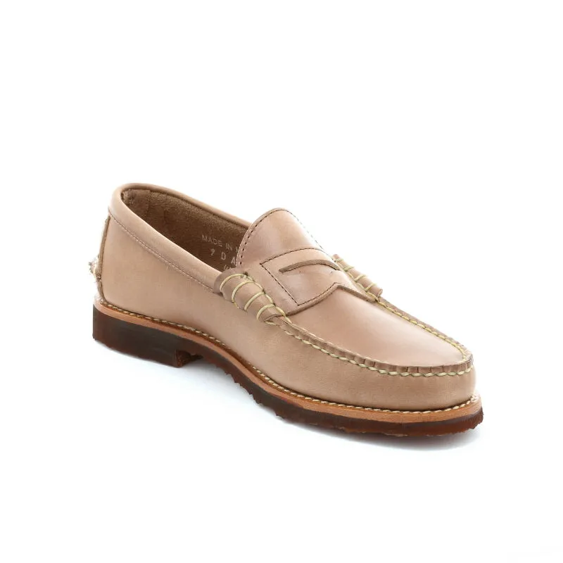 Beefroll Penny Loafers LH - Natural Chromexcel