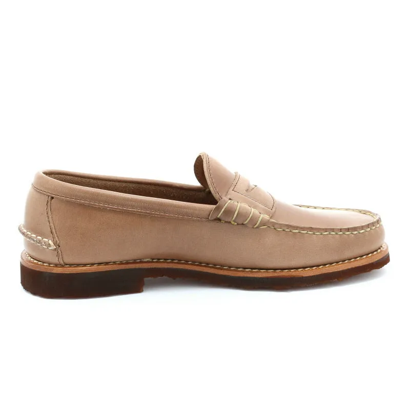 Beefroll Penny Loafers LH - Natural Chromexcel