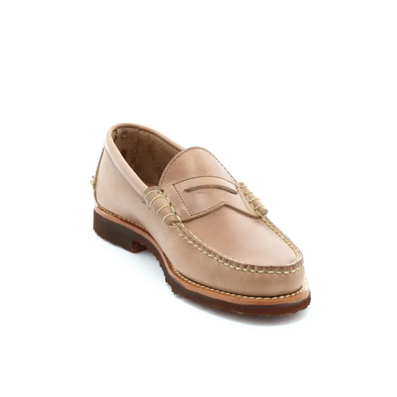 Beefroll Penny Loafers LH - Natural Chromexcel