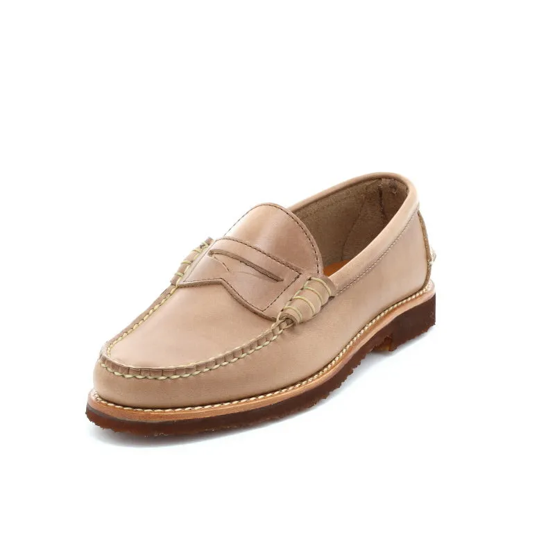 Beefroll Penny Loafers LH - Natural Chromexcel