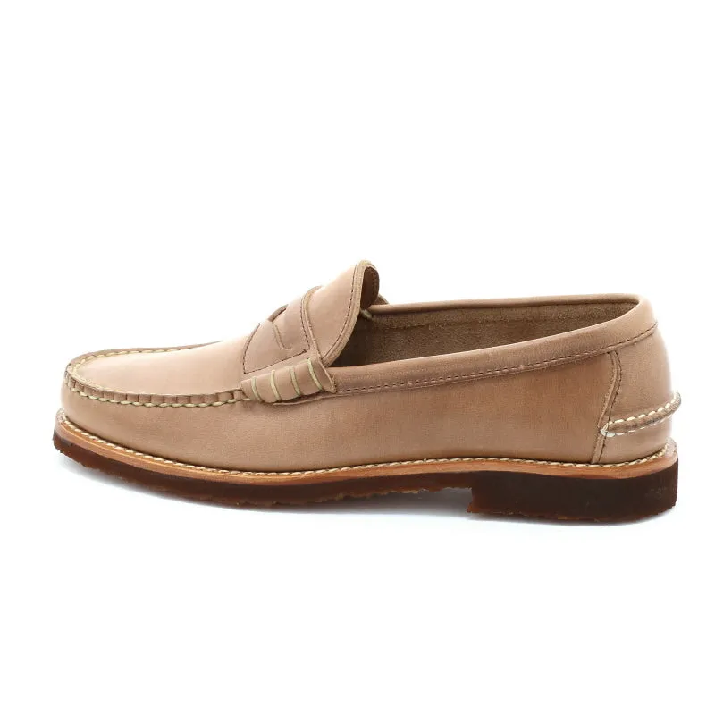 Beefroll Penny Loafers LH - Natural Chromexcel