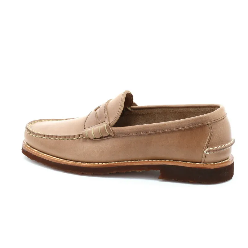 Beefroll Penny Loafers LH - Natural Chromexcel