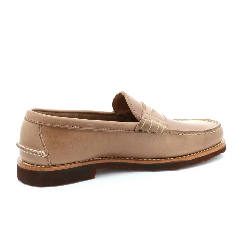 Beefroll Penny Loafers LH - Natural Chromexcel