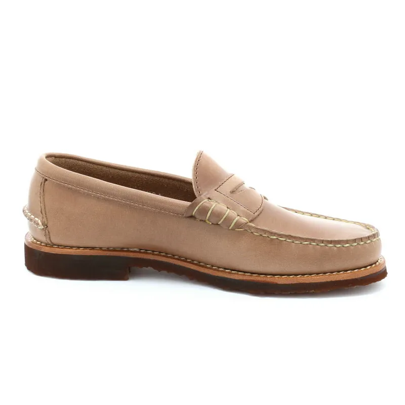 Beefroll Penny Loafers LH - Natural Chromexcel