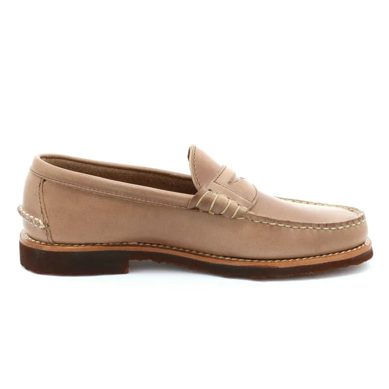 Beefroll Penny Loafers LH - Natural Chromexcel