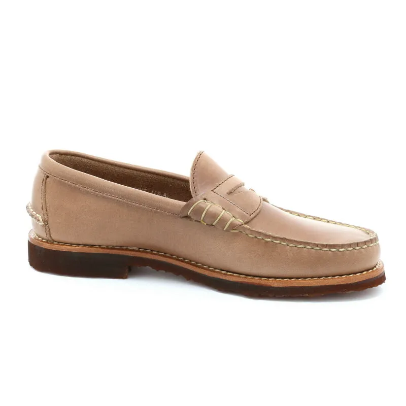 Beefroll Penny Loafers LH - Natural Chromexcel