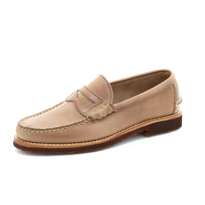 Beefroll Penny Loafers LH - Natural Chromexcel