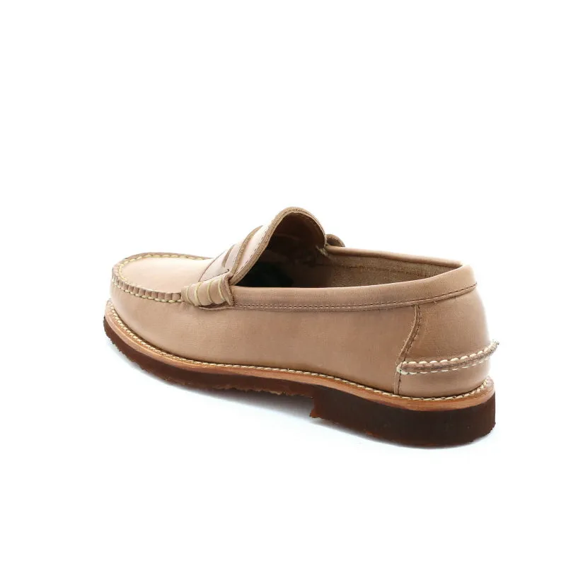 Beefroll Penny Loafers LH - Natural Chromexcel