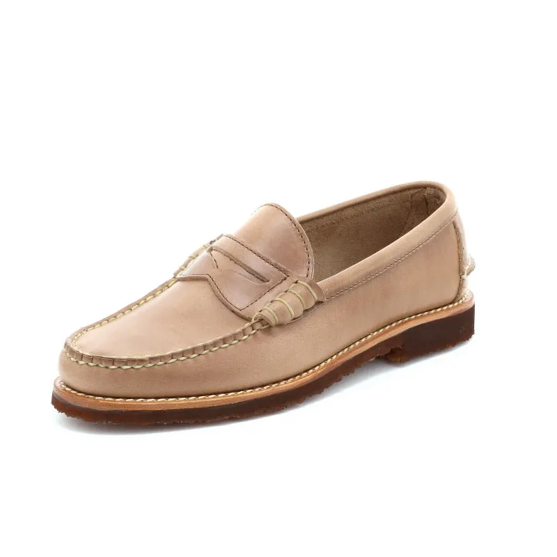 Beefroll Penny Loafers LH - Natural Chromexcel