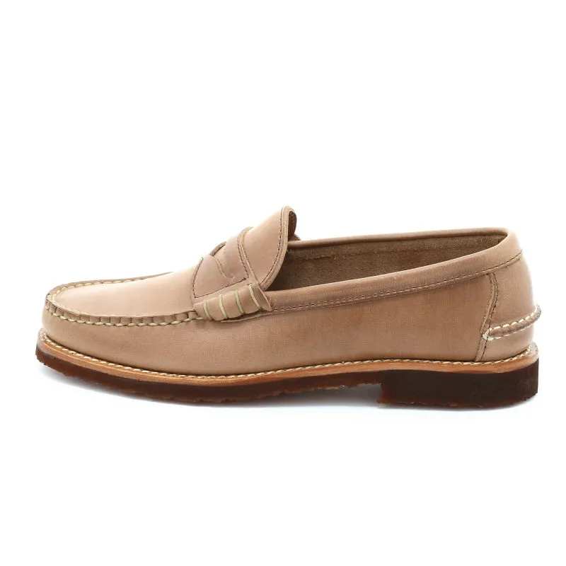 Beefroll Penny Loafers LH - Natural Chromexcel