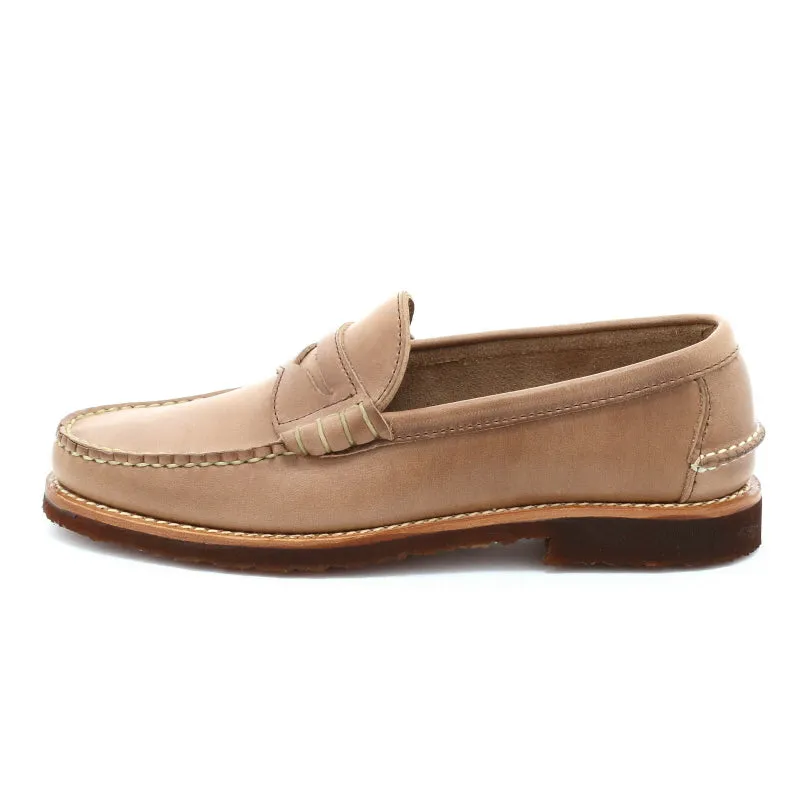 Beefroll Penny Loafers LH - Natural Chromexcel