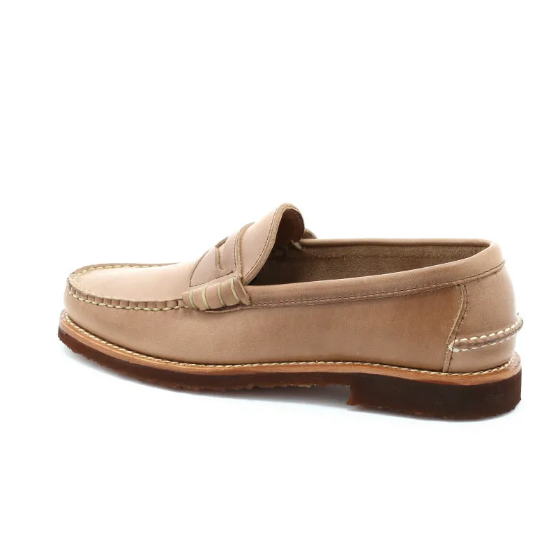 Beefroll Penny Loafers LH - Natural Chromexcel