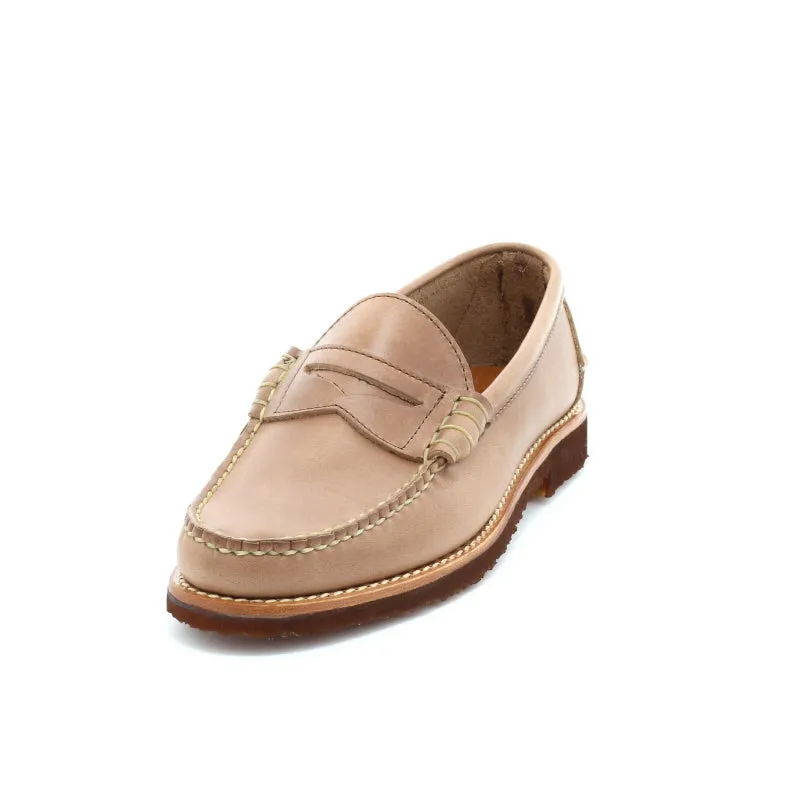 Beefroll Penny Loafers LH - Natural Chromexcel