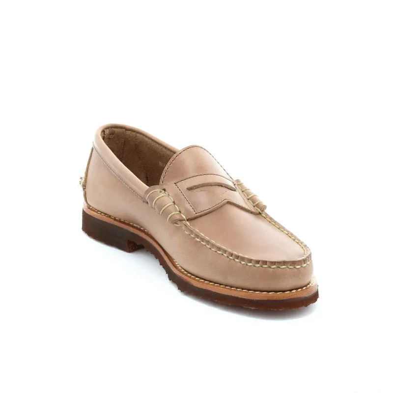 Beefroll Penny Loafers LH - Natural Chromexcel