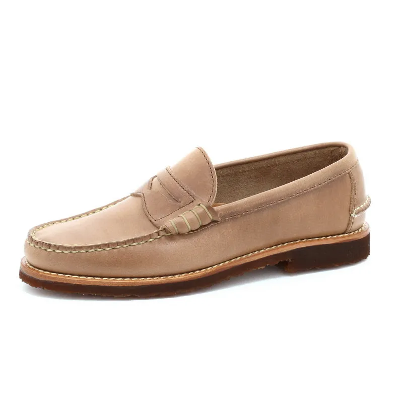 Beefroll Penny Loafers LH - Natural Chromexcel