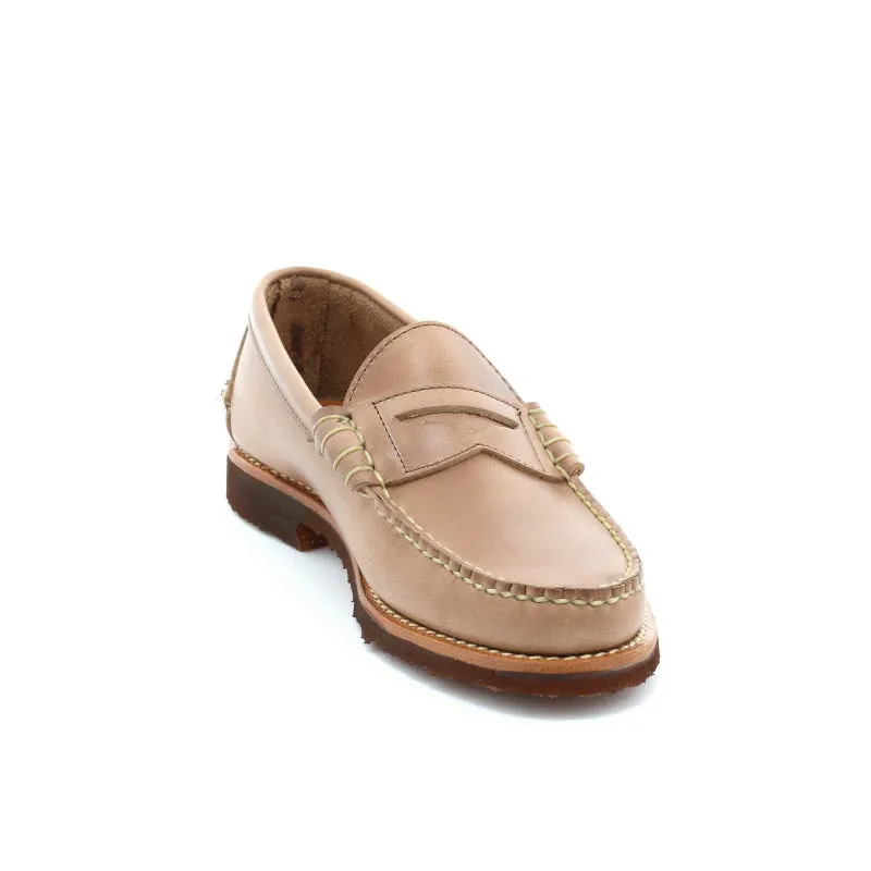 Beefroll Penny Loafers LH - Natural Chromexcel