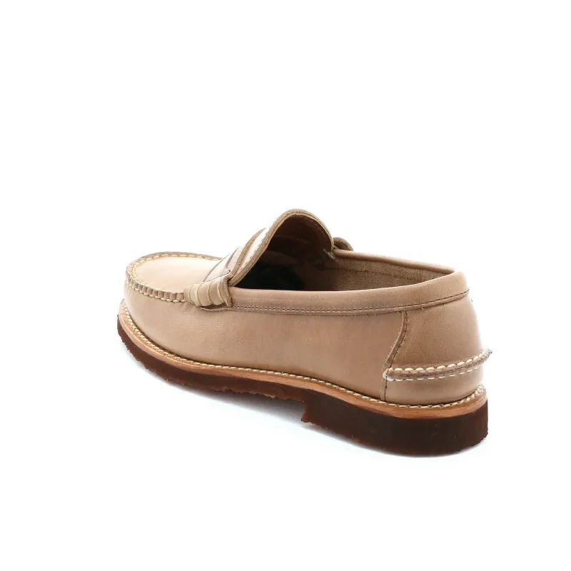 Beefroll Penny Loafers LH - Natural Chromexcel