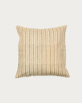 Callier Block Print Ruffled Pillow Cover