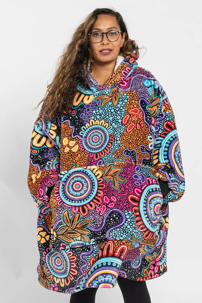 Celebration Oversized Hooded Blanket