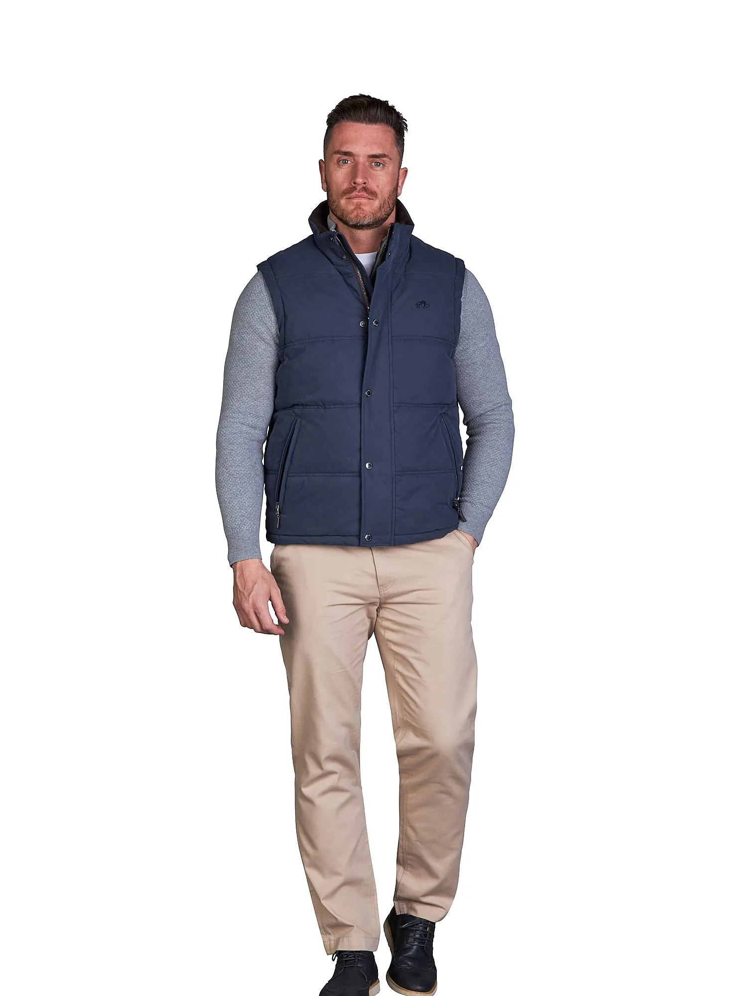 Classic Padded Gilet - Navy