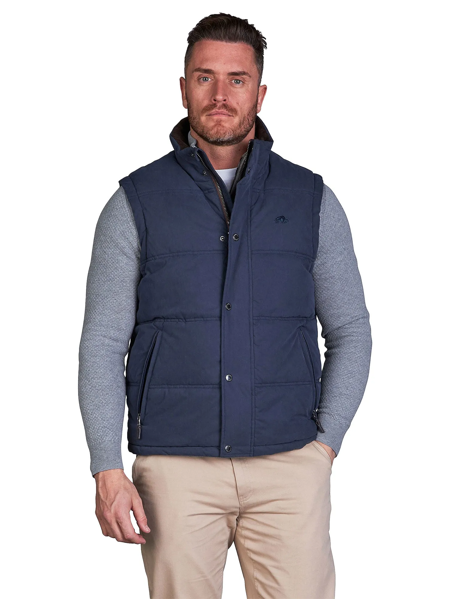 Classic Padded Gilet - Navy