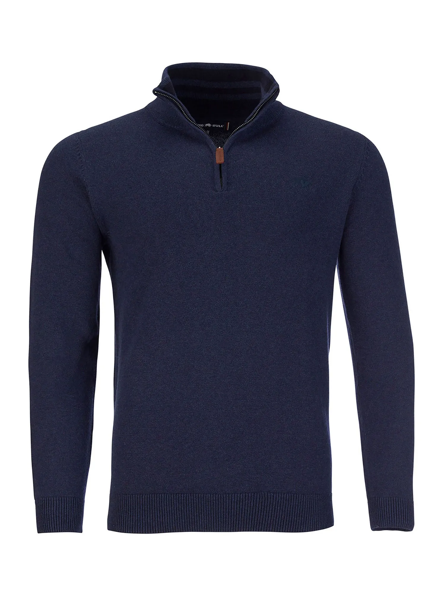 Classic Quarter Zip Knit - Navy