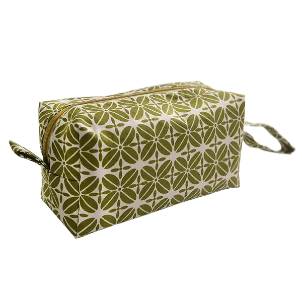 Coffee Bean Avocado Cosmetic Case, Medium