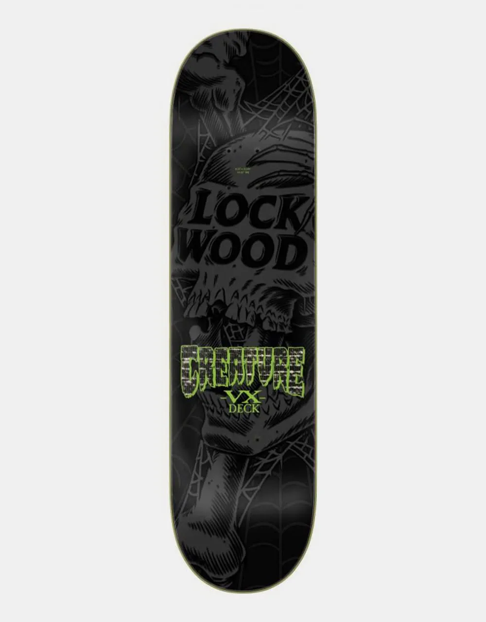 Creature Lockwood Keepsake VX Skateboard Deck - 8.25