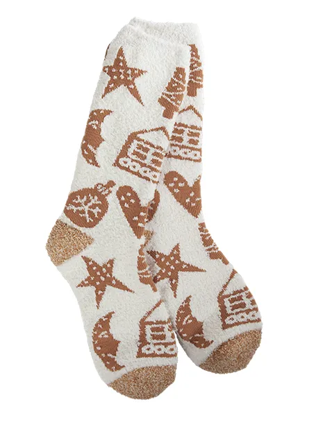 Crescent Sock Co. Women's Gingerbread Cookies Cozy Sock