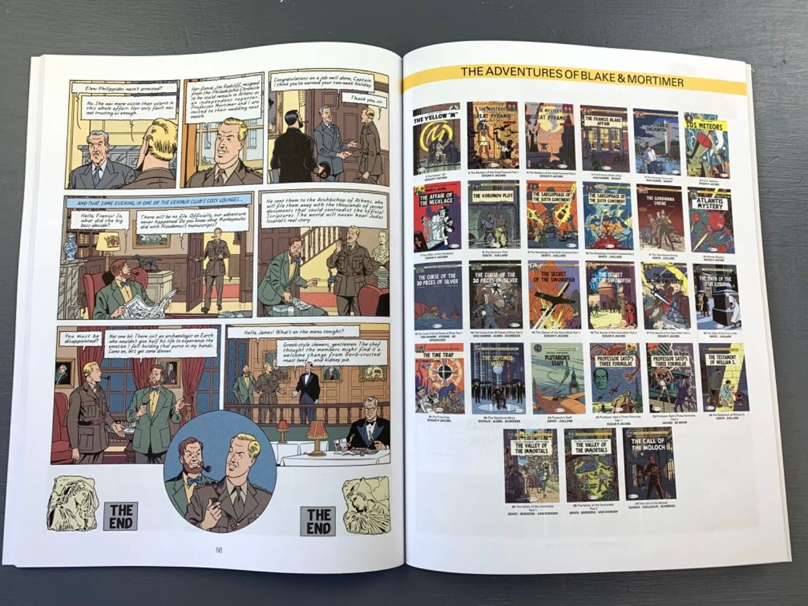 Curse of the 30 Peices of Silver Part 2 - Blake & Mortimer Comic Volume 14 - Cinebook UK Paperback Edition